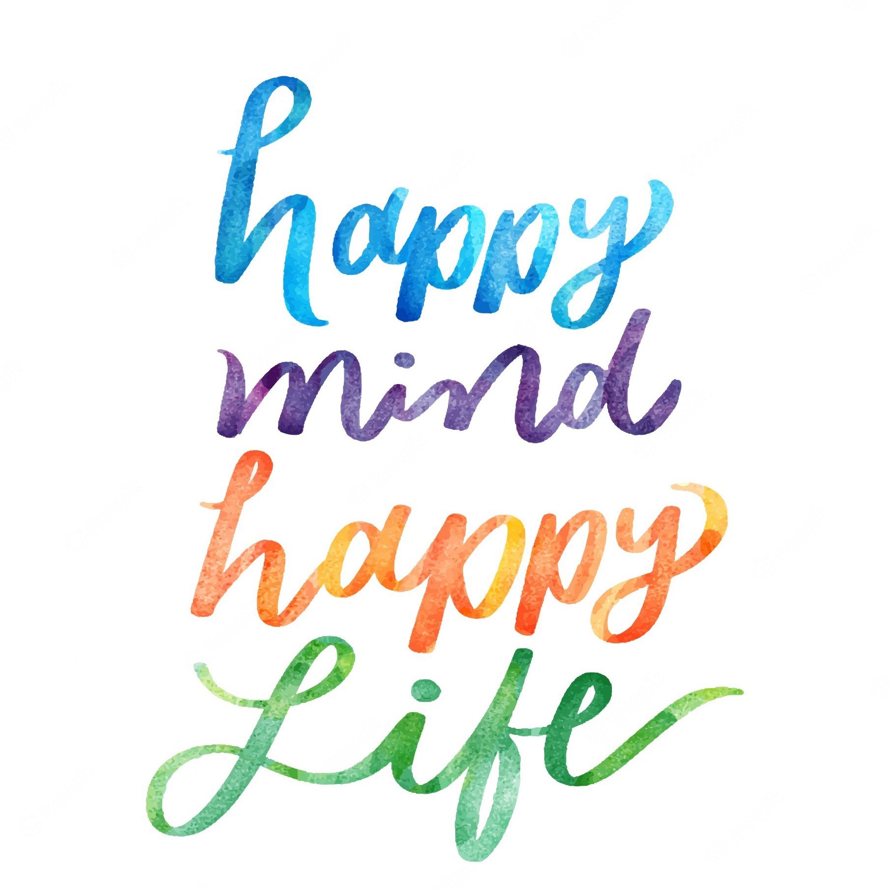 happy mind happy life